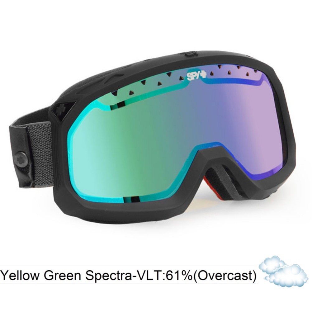 Spy Trevor Goggles 2013, Olde No.9-Yellow Green Spectra, swatch