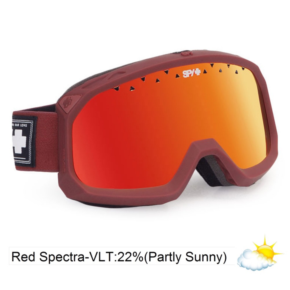 Spy Trevor Goggles 2013, Oxblood-Bronze Red Spectra, medium