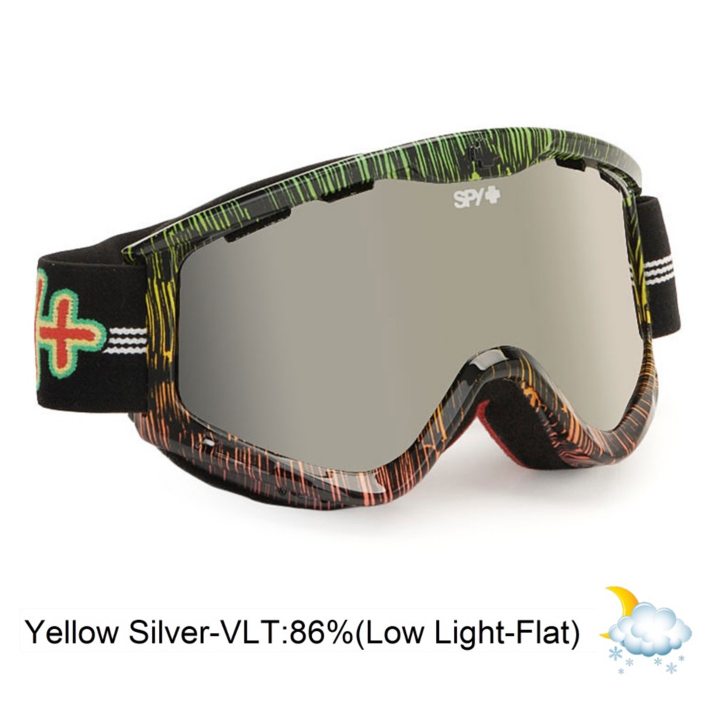 Spy Targa 3 Goggles 2013, Sailin On-Yellow Silver Mirror, swatch