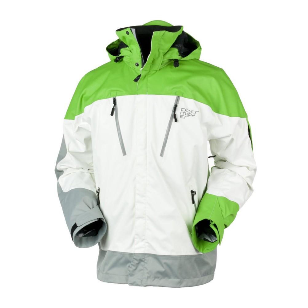 Obermeyer Katahdin Mens Shell Ski Jacket, Powder, swatch