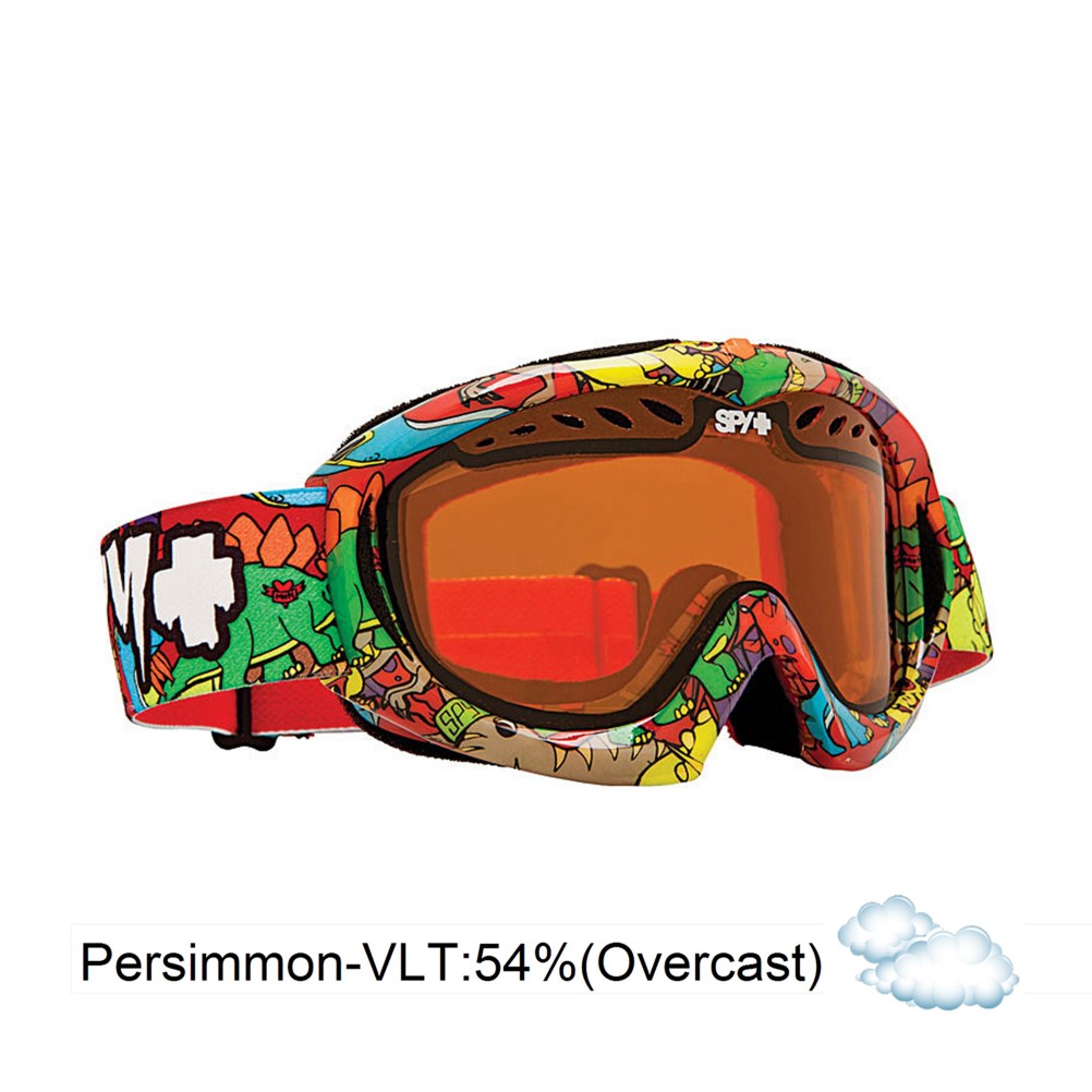 Spy Targa Mini Kids Goggles 2013, Dino Jr-Persimmon, swatch