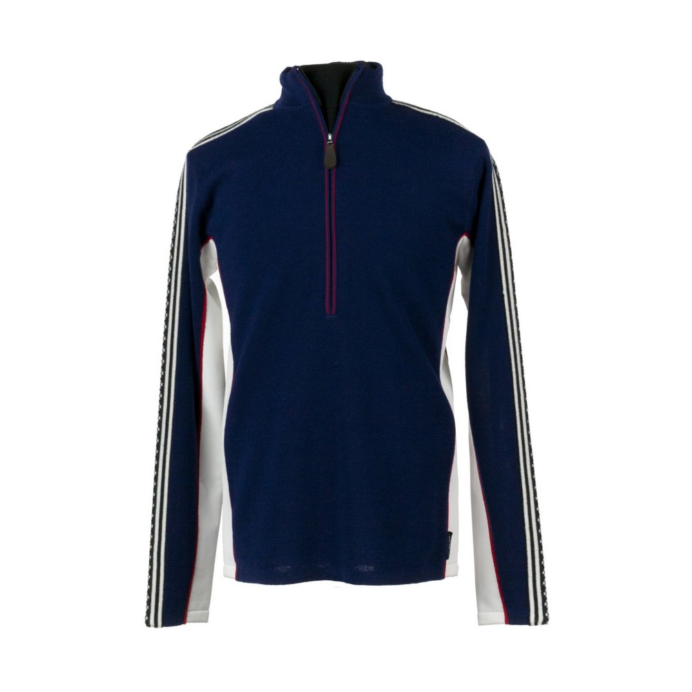 Obermeyer Heli Mens Sweater, Medieval Blue, medium