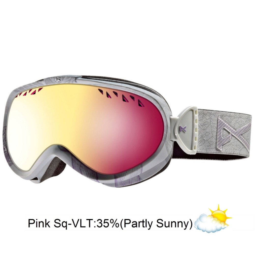Anon Solace Womens Goggles 2013, Shroom-Pink Sq, swatch
