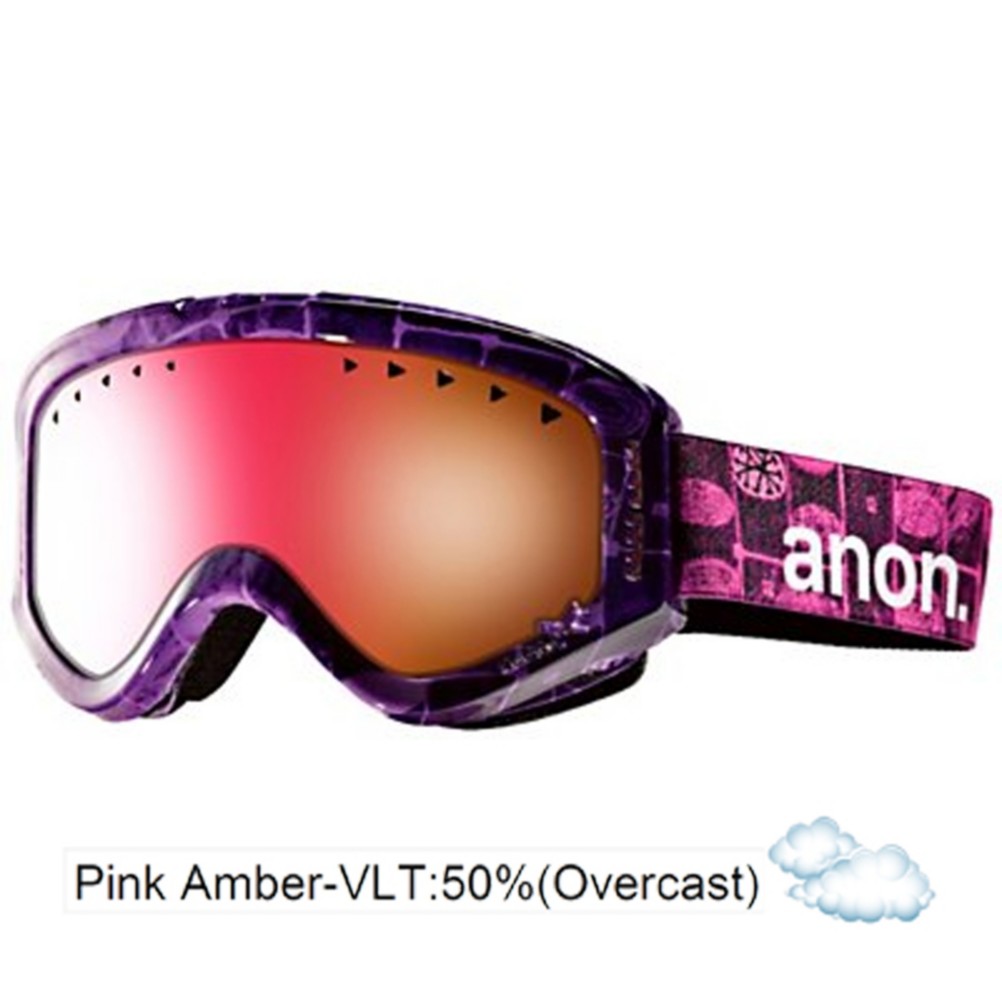 Anon Tracker Girls Goggles 2013, Cellbloc-Pink Amber, medium