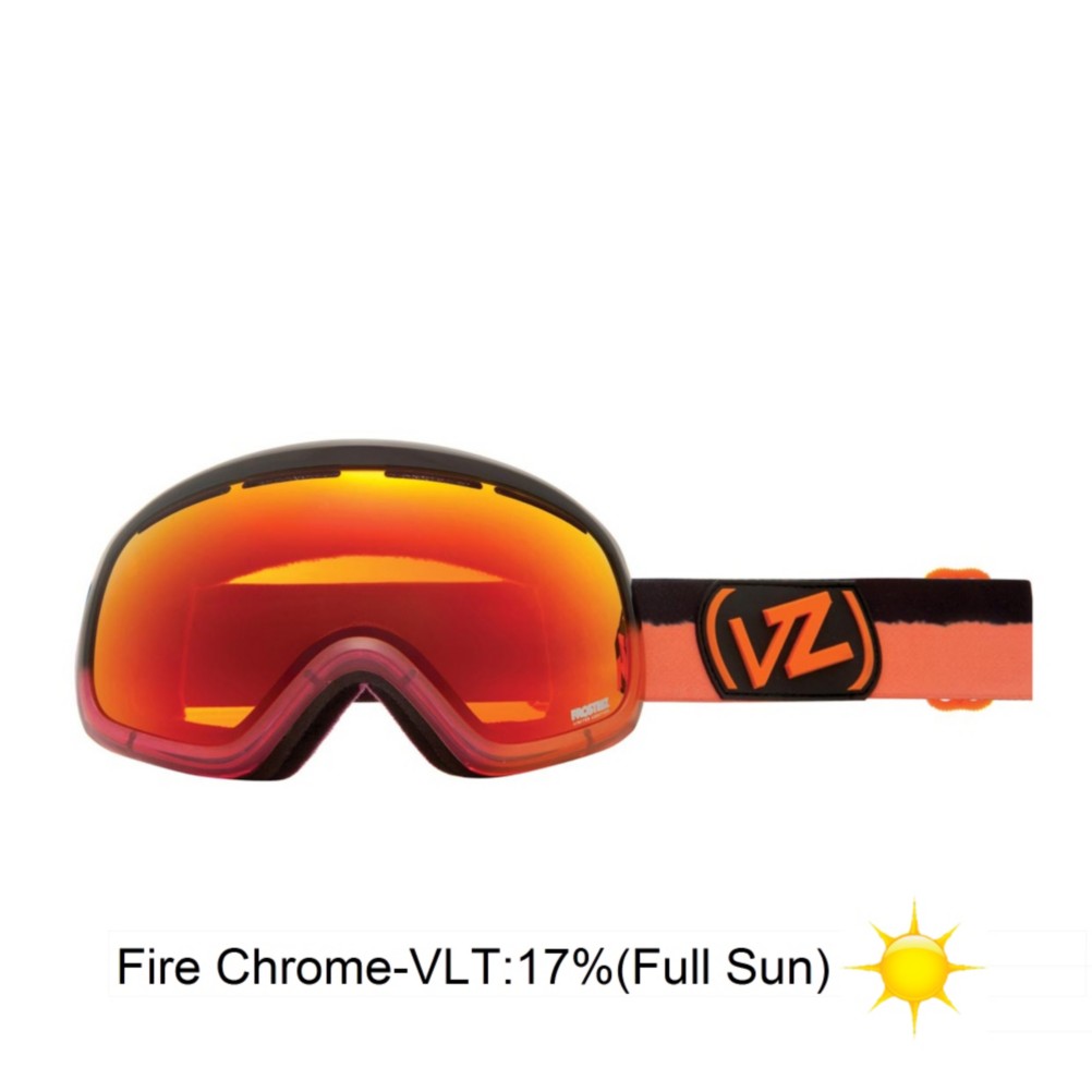 Vonzipper Skylab Frosteez Goggles 2013, Frosteez Pink Orange-Fire Chrome, swatch