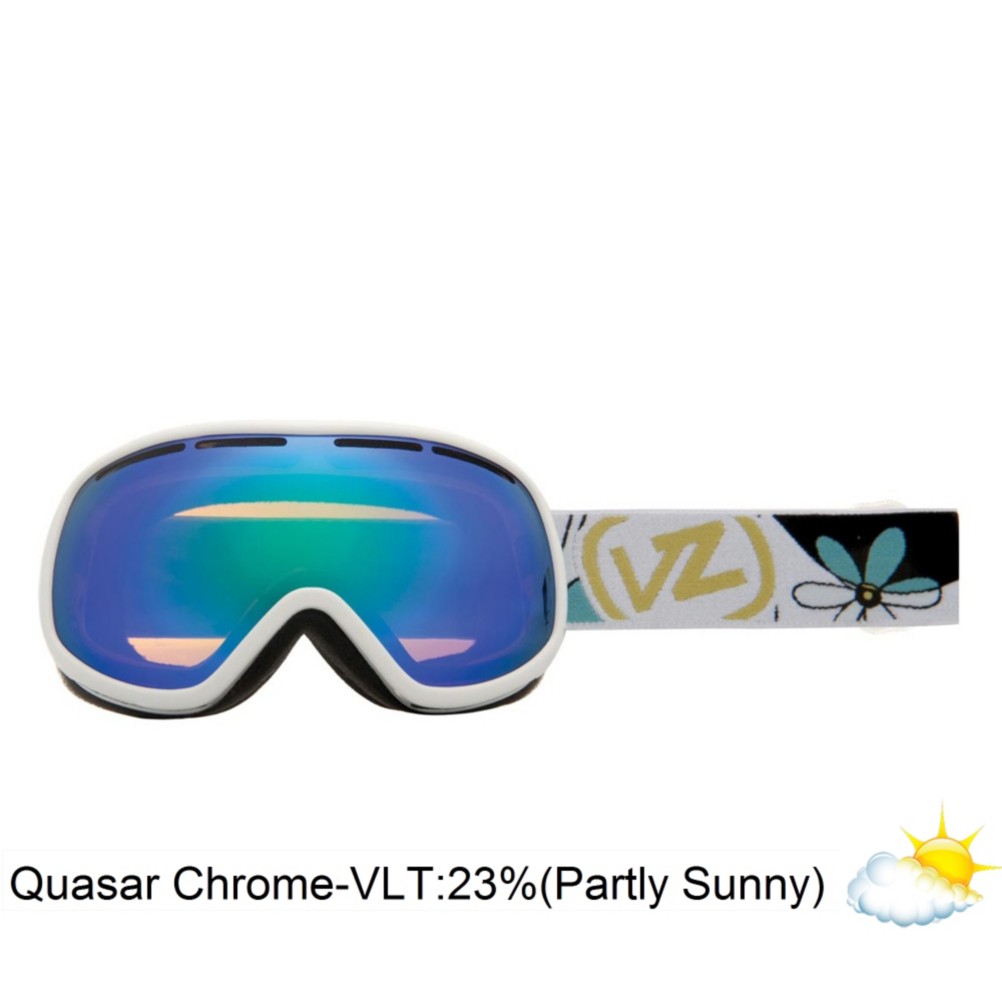 Vonzipper Chakra Womens Goggles 2013, Ladyflower-Quasar Chrome, swatch