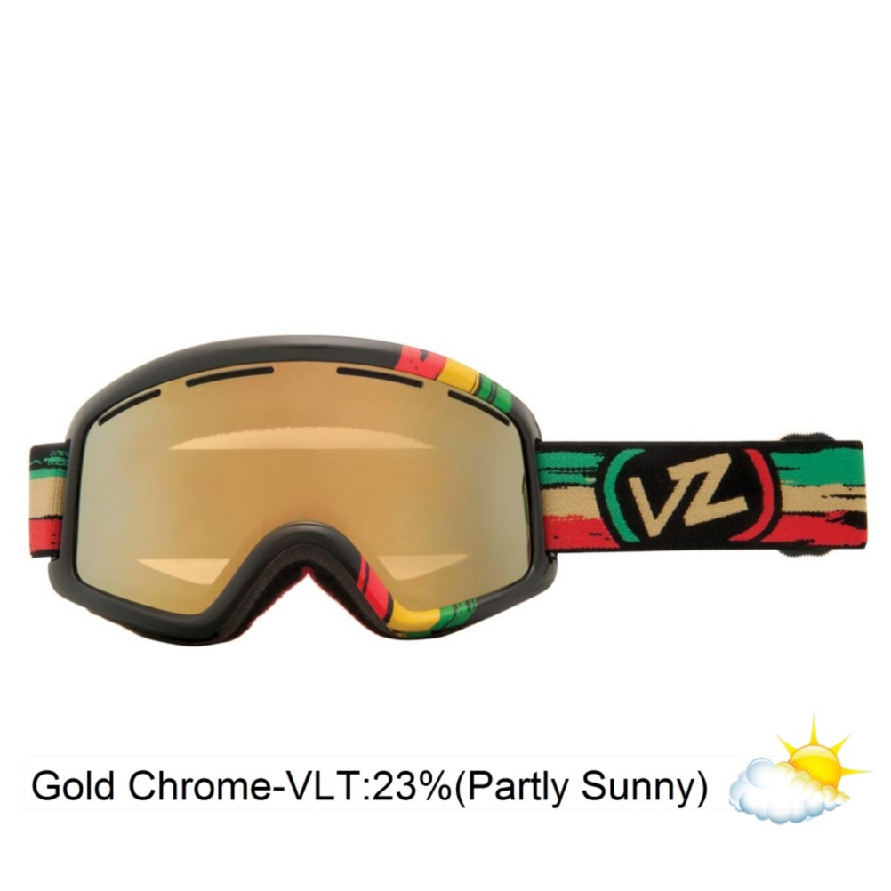 Vonzipper Beefy Goggles 2013, Vibrations-Gold Chrome, swatch