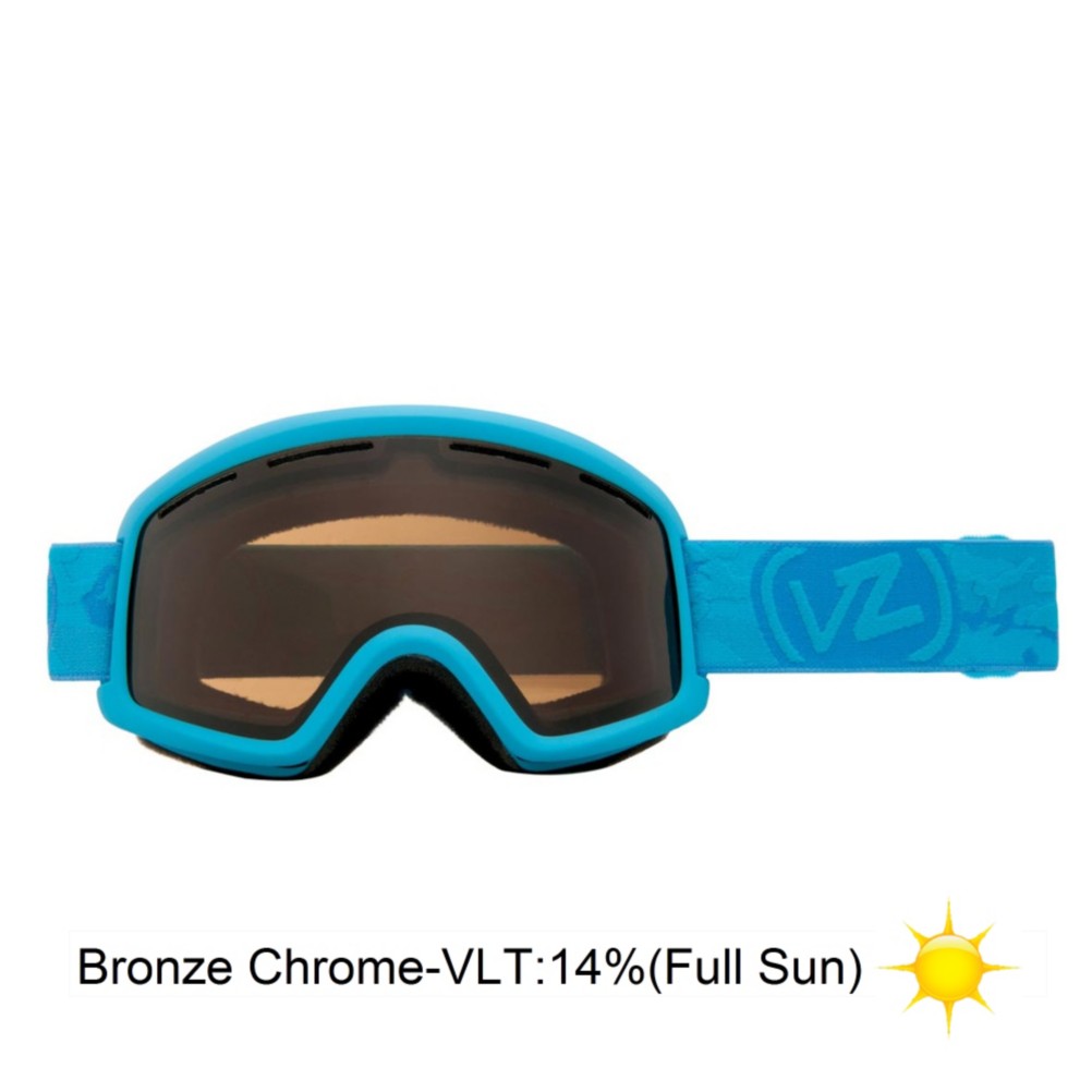 Vonzipper Beefy Goggles 2013, Blue Satin-Bronze Chrome, swatch
