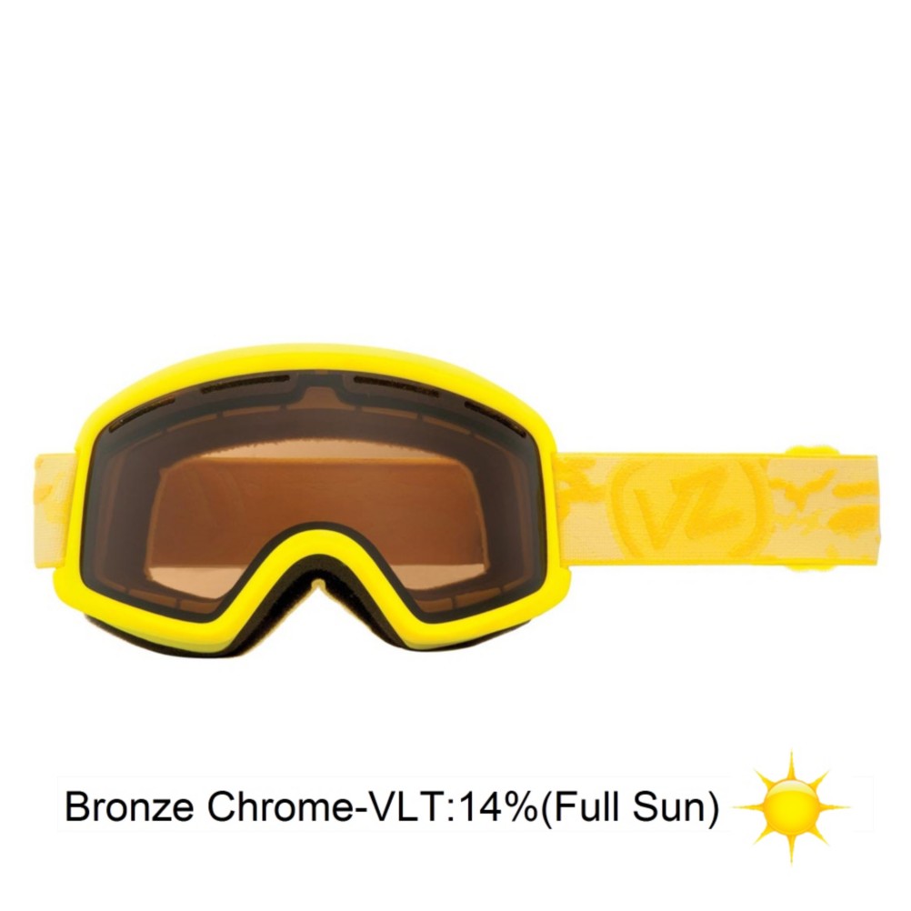 Vonzipper Beefy Goggles 2013, Lemondrop Satin-Bronze Chrome, swatch