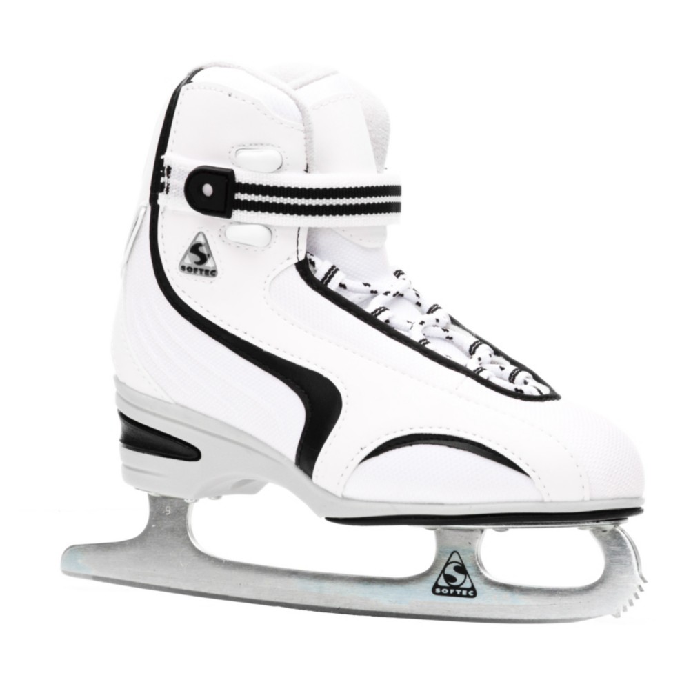 Jackson Softec Classic Womens Figure Ice Skates, White, medium