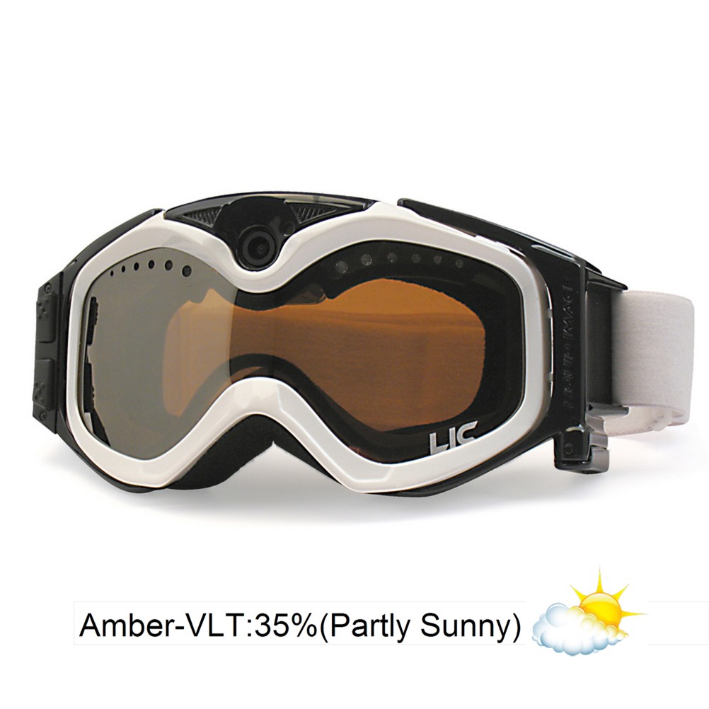 Liquid Image Summit Series 720P Goggles 2013, White-Amber 720 P, swatch