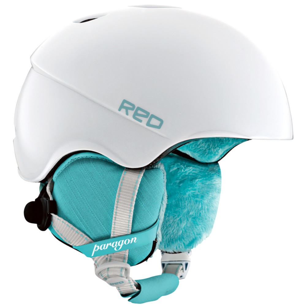 R.E.D. Paragon Womens Helmet 2013, Matte Pearl White, swatch