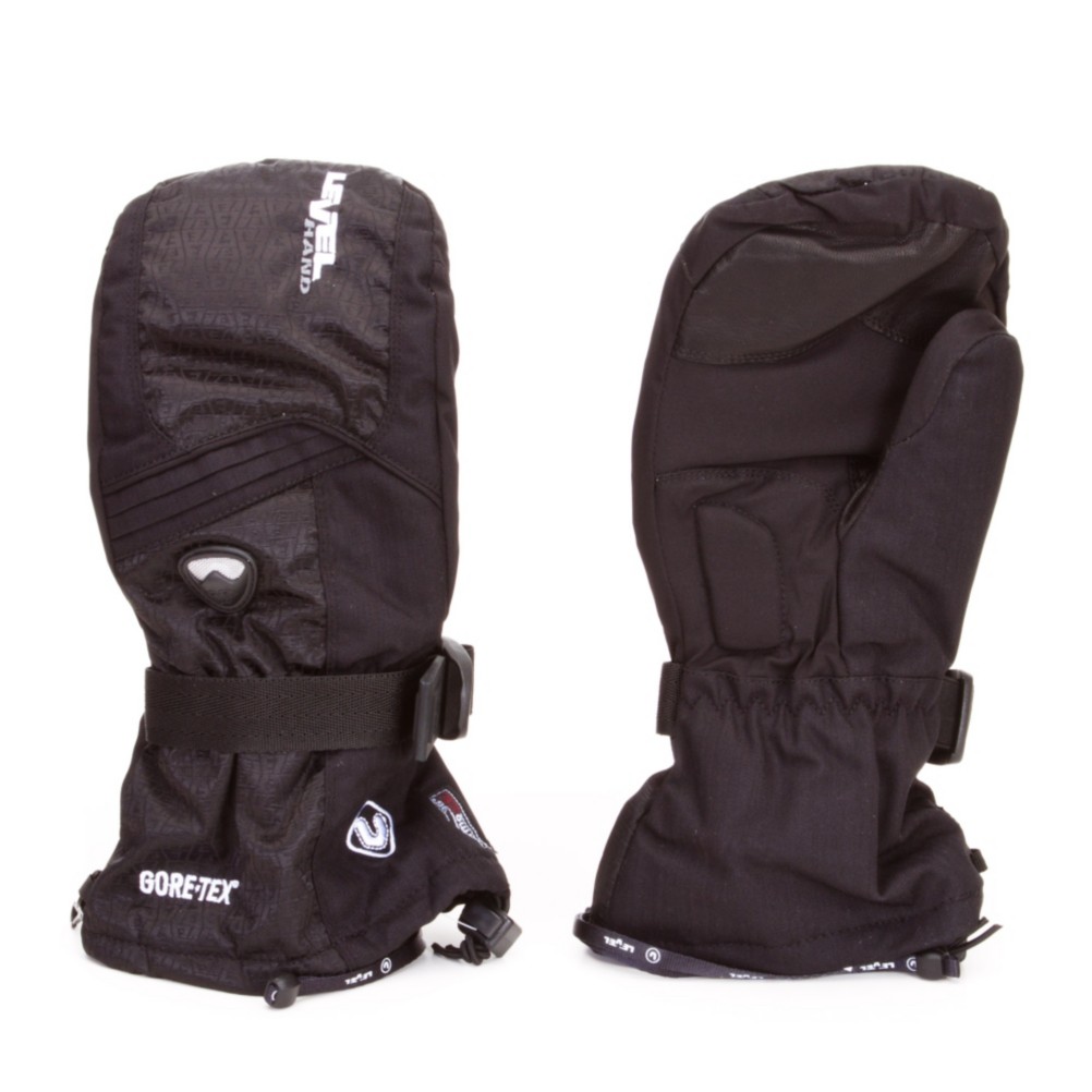 Level Powder XCR Mittens, Jacquard, medium