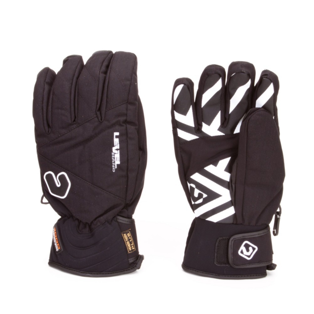 Level Mission Gloves, Black, medium