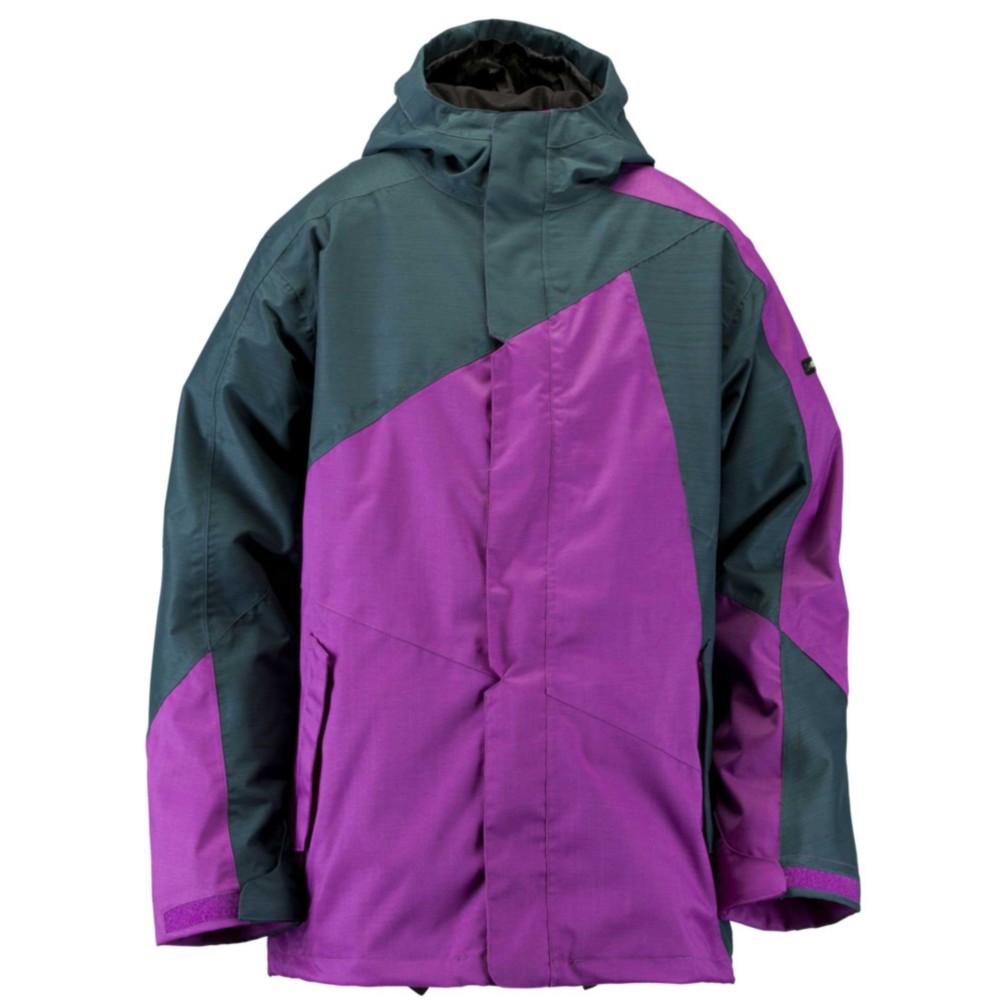 Ride Georgetown Mens Insulated Snowboard Jacket, Dark Violet, medium