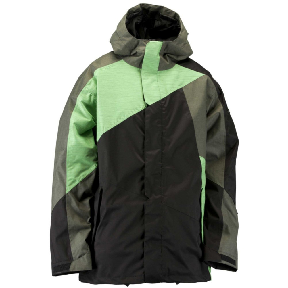 Ride Georgetown Mens Insulated Snowboard Jacket, Black, swatch