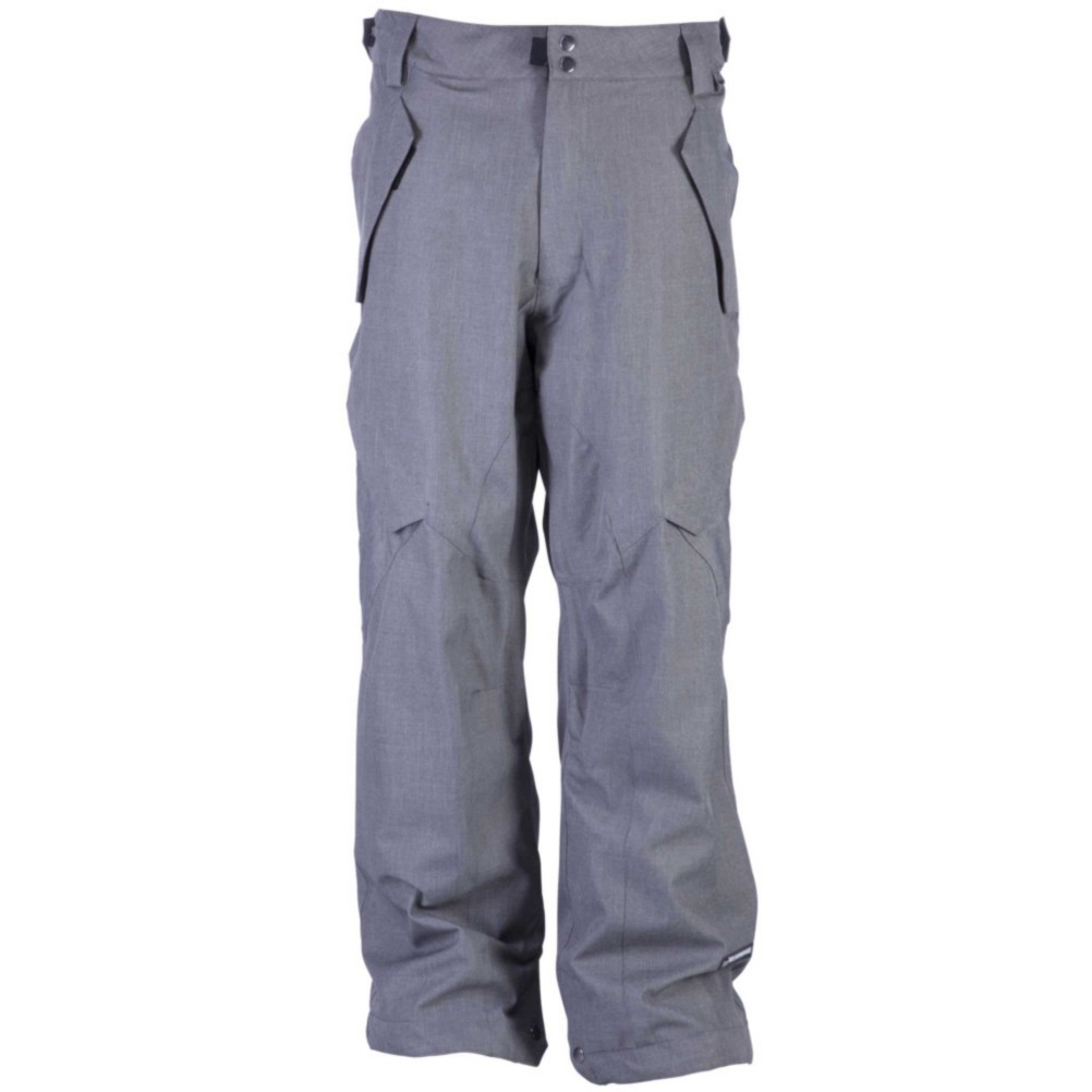 Ride Phinney Mens Snowboard Pants, Light Grey Denim, swatch