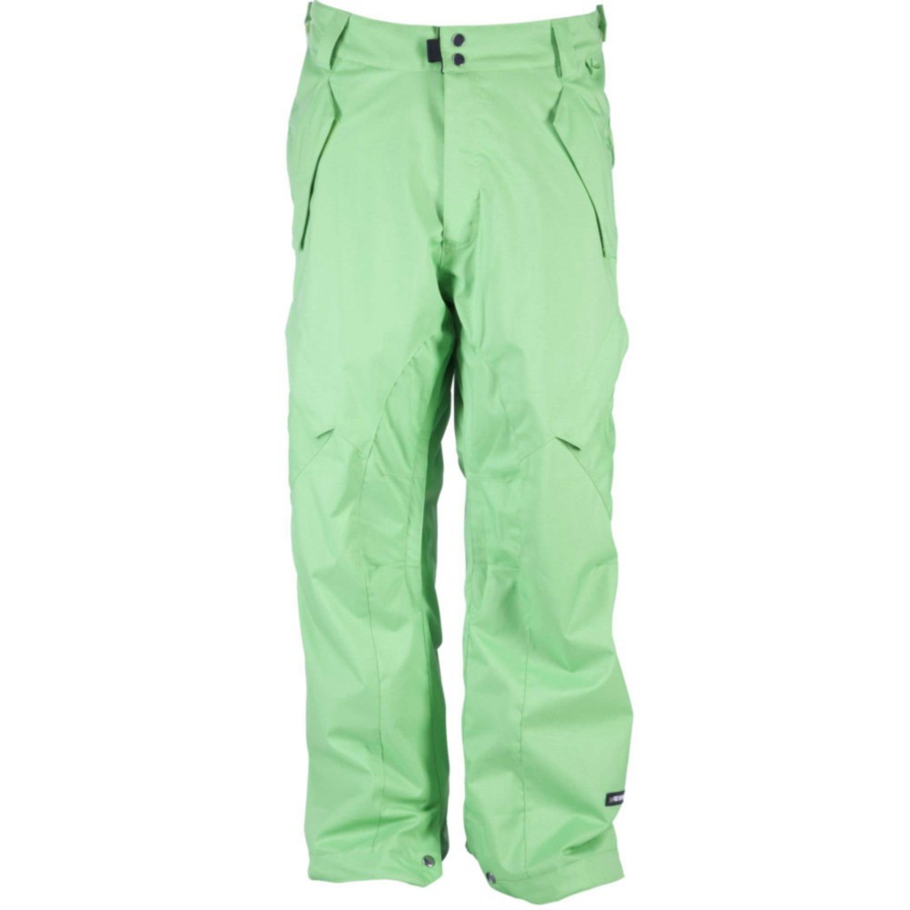 Ride Phinney Mens Snowboard Pants, Green Herringbone, swatch