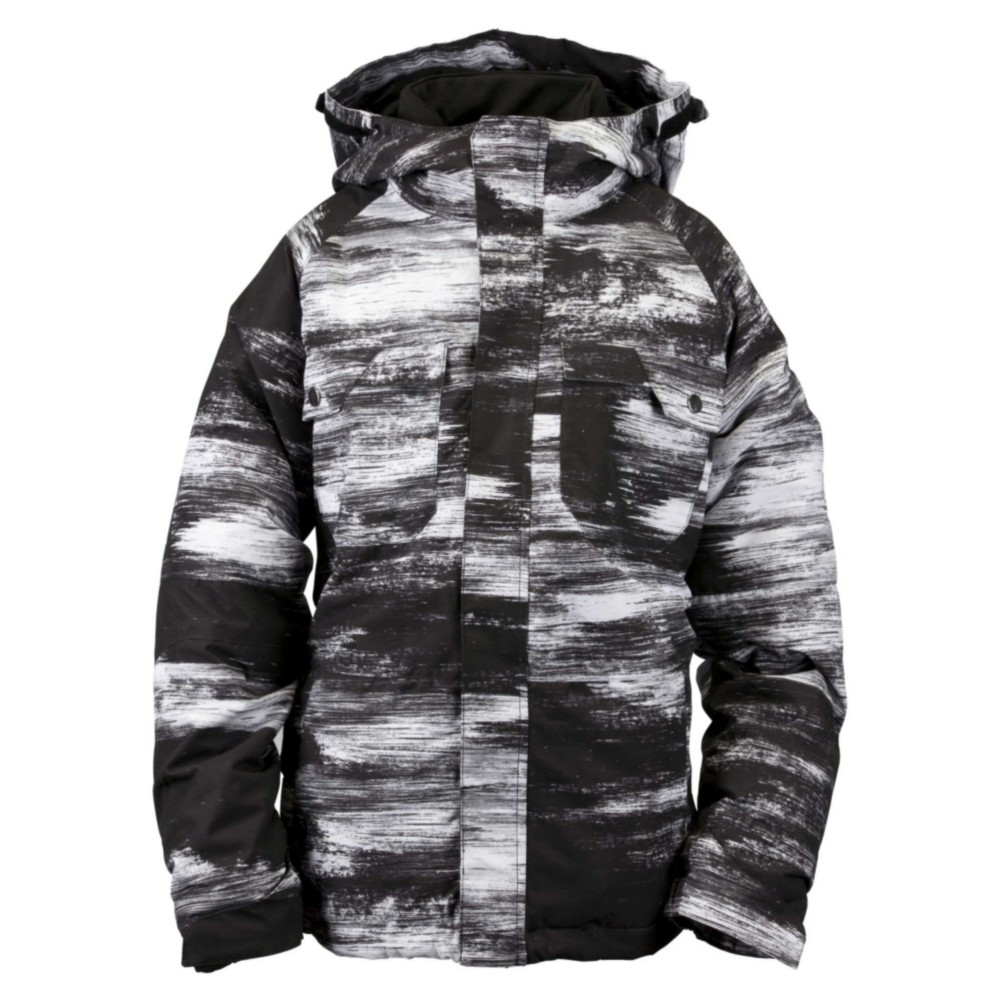 Ride Nova Boys Snowboard Jacket, Chalk Print, swatch