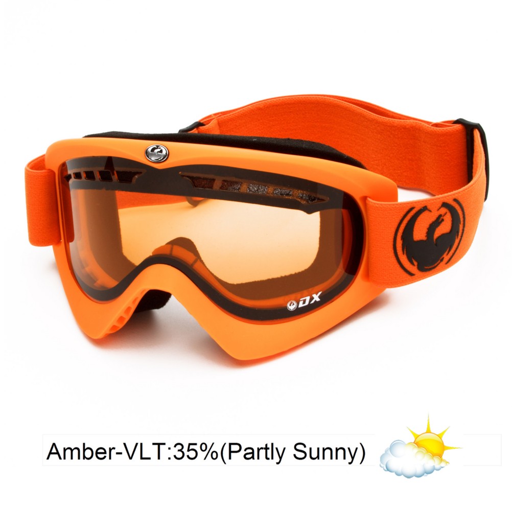 Dragon DX Goggles 2013, Matte Orange-Amber, swatch