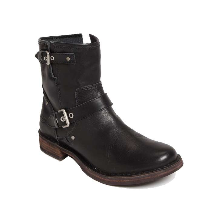 UGG Australia Fabrizia Womens Boots, Black, medium