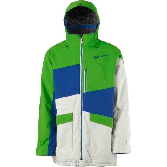 Scott Watson Mens Insulated Ski Jacket, Grass-Vapor, medium
