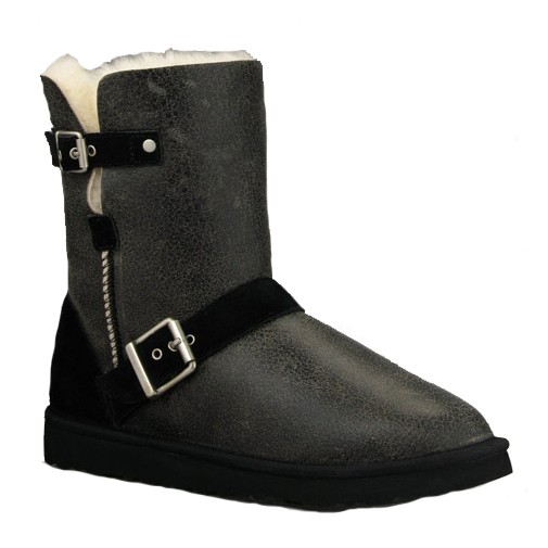 UGG Australia Classic Short Dylyn Womens Boots, Bomber Jacket Black, swatch