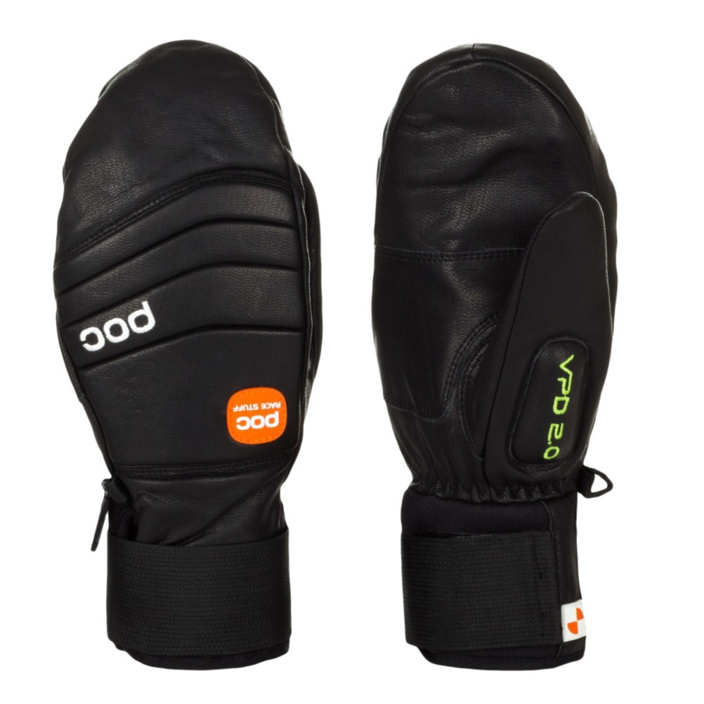 POC Palm Com VPD 2.0 Ski Racing Mittens, Black, swatch