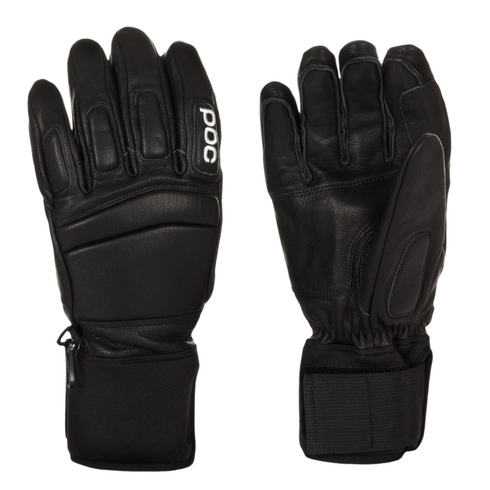 POC Palm X Ski Racing Gloves, Black, swatch