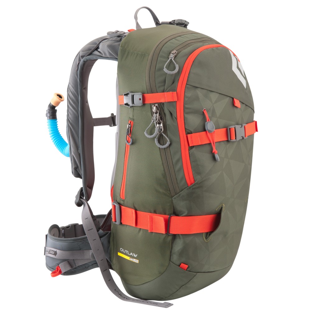 Black Diamond Outlaw Avalung Backpack 2013, Revolution Green, medium