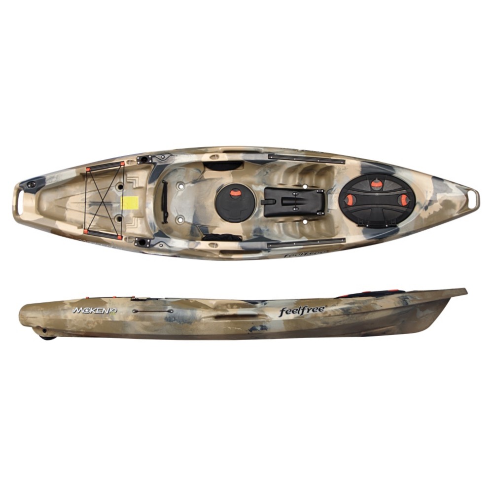 Feel Free Moken 10 Sit On Top Kayak 2013, Desert Camo, medium