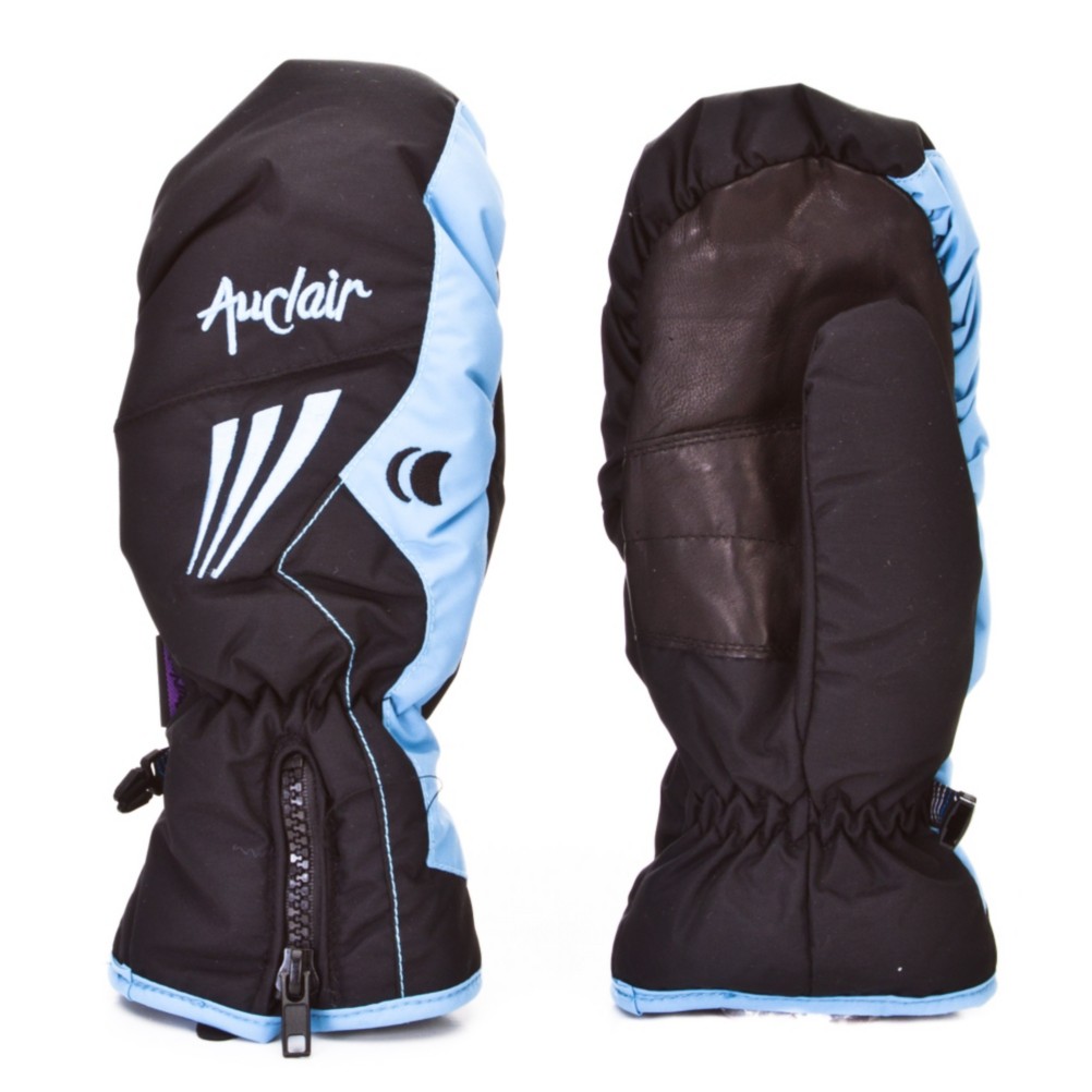 Auclair Uptrail Womens Mittens, Black-Glacier, swatch
