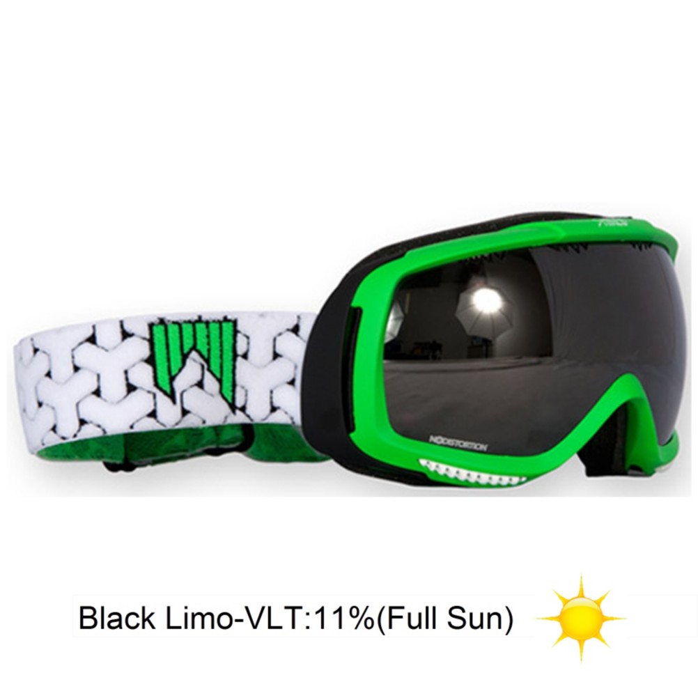 SHRED Slab Goggles 2013, Green-Black Limo, medium