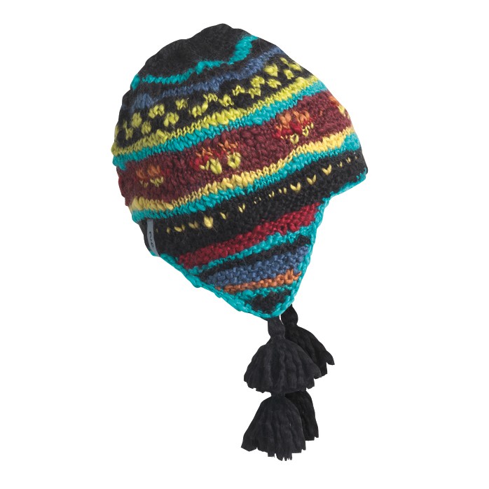 Turtle Fur Vesal Hat, Onyx, swatch