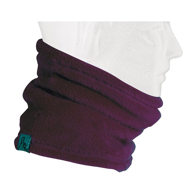 Turtle Fur Single Layer Womens Neck Warmer, Blackberry, medium