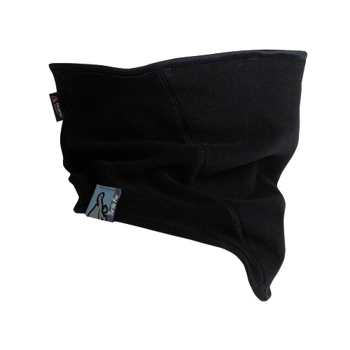 Turtle Fur Polartec Windbloc Shaped Neck Warmer, Black, medium