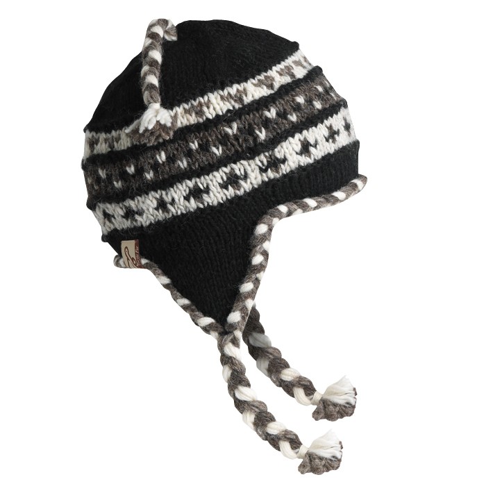 Turtle Fur Nepal Tyler Womens Hat, Black, medium