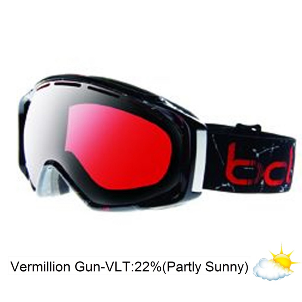 Bolle Gravity Goggles 2013, Space-Vermillon Gun, swatch