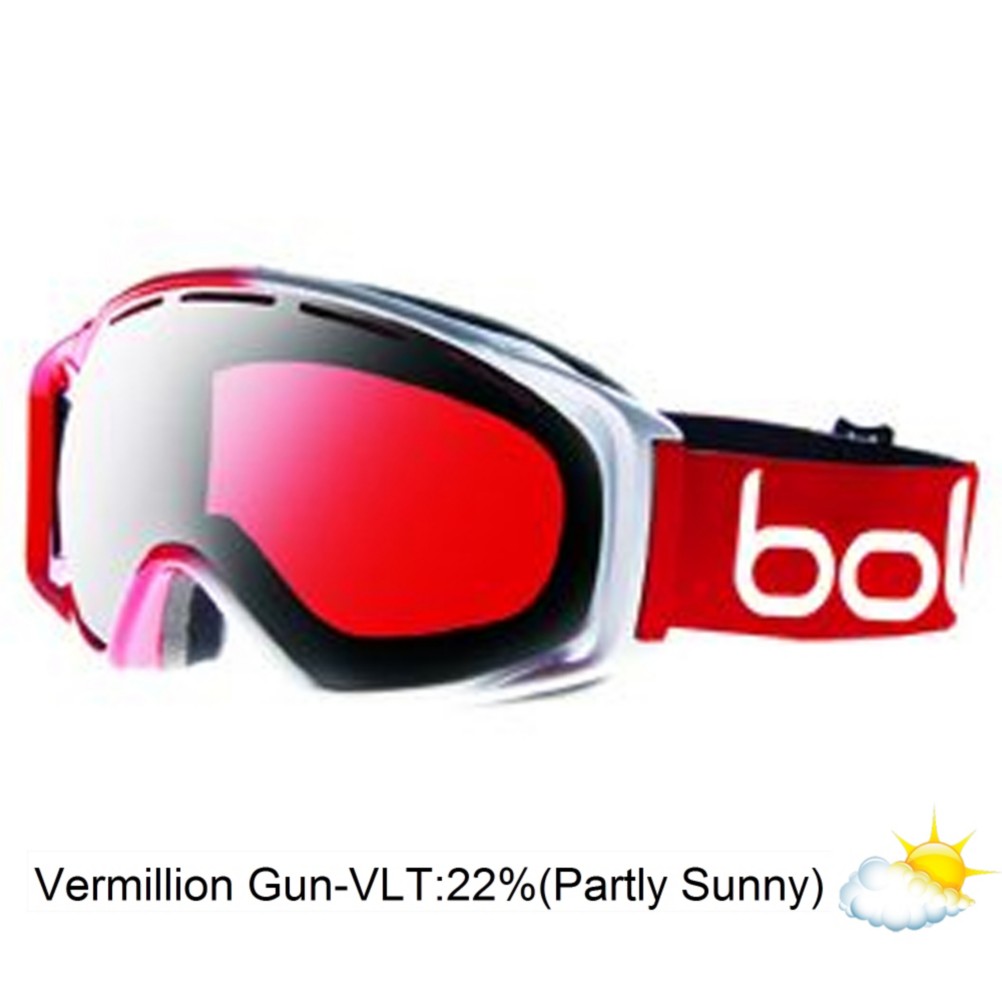 Bolle Gravity Goggles 2013, Red Fade-Vermillon Gun, medium