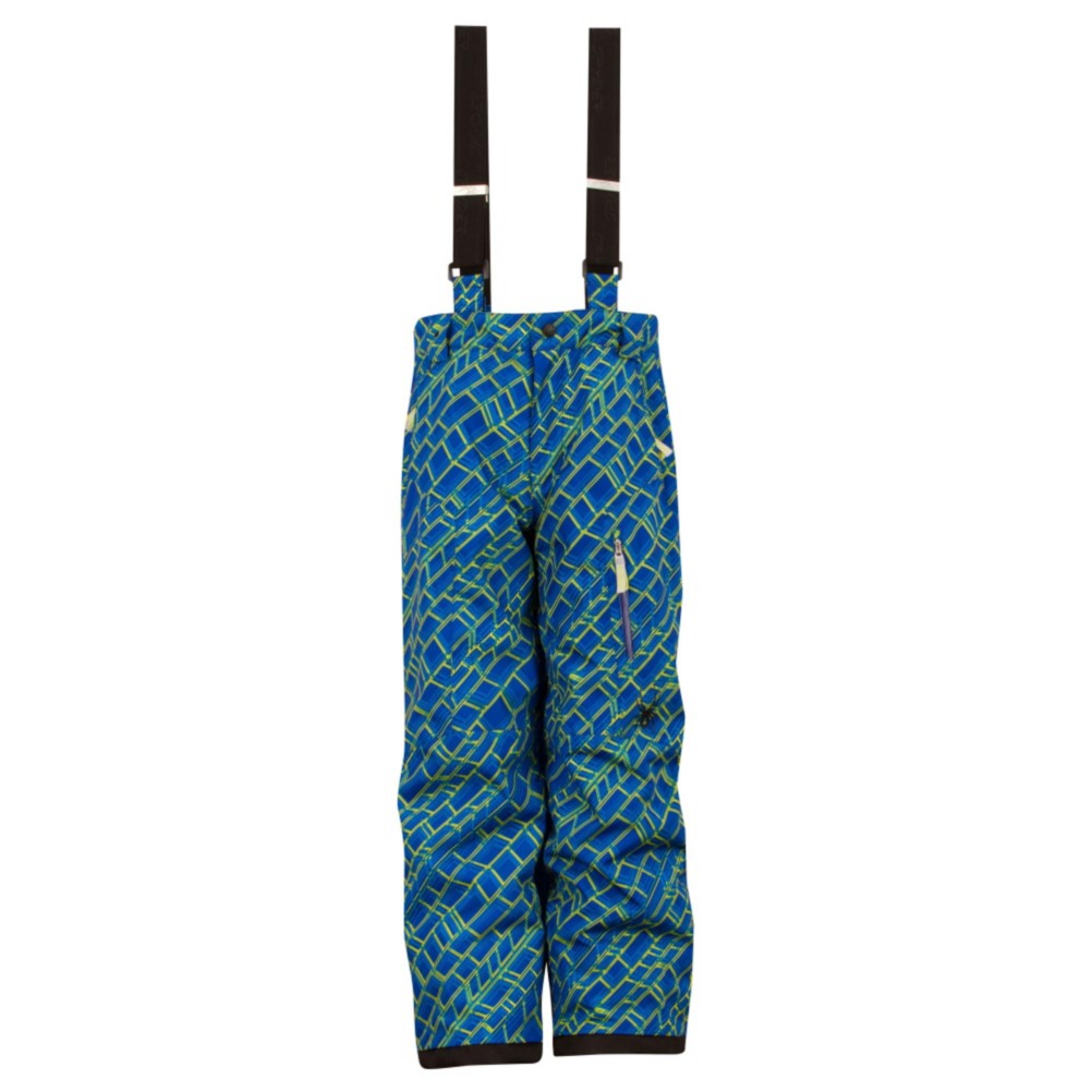 Spyder Propulsion Kids Ski Pants, Collegiate Mosaic Print, swatch
