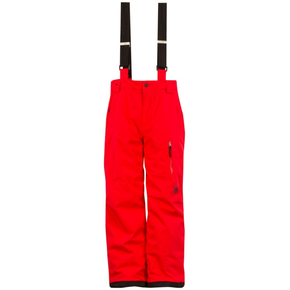 Spyder Propulsion Kids Ski Pants, Red, swatch