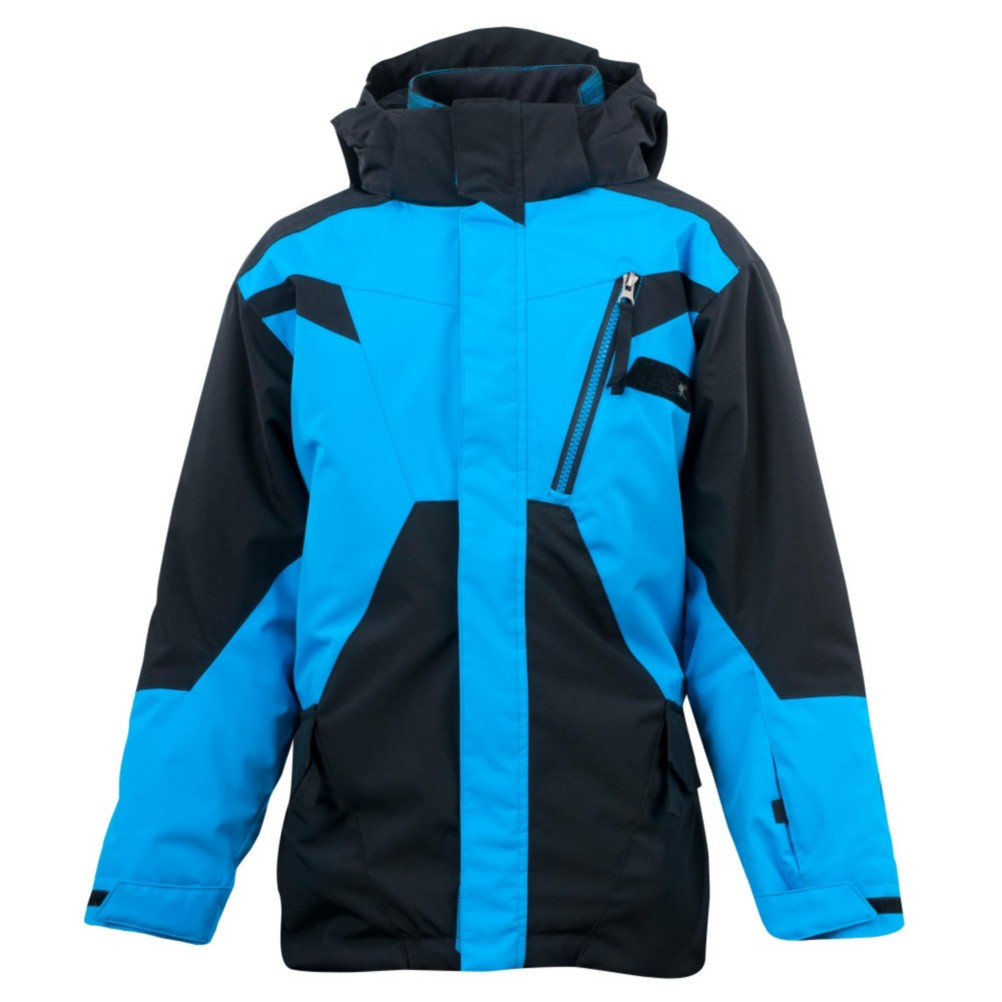 Spyder Sabotage 3 in 1 Boys Ski Jacket, Black-Coast, medium