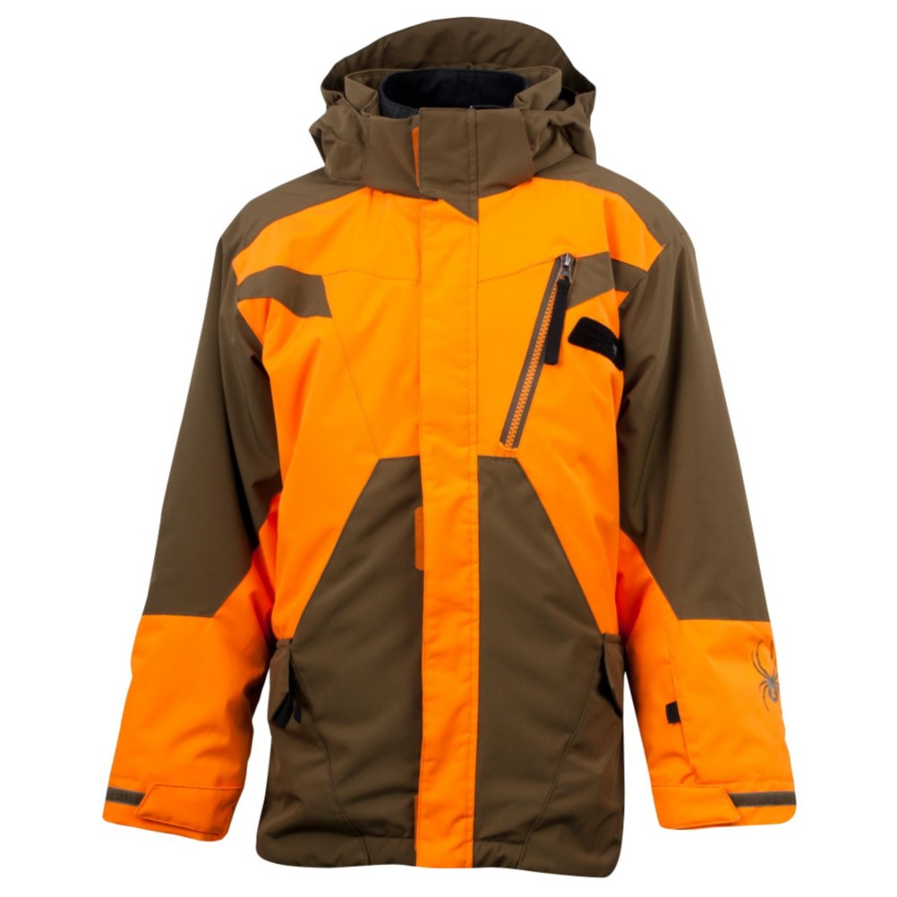 Spyder Sabotage 3 in 1 Boys Ski Jacket, Sergeant-Squeeze, swatch