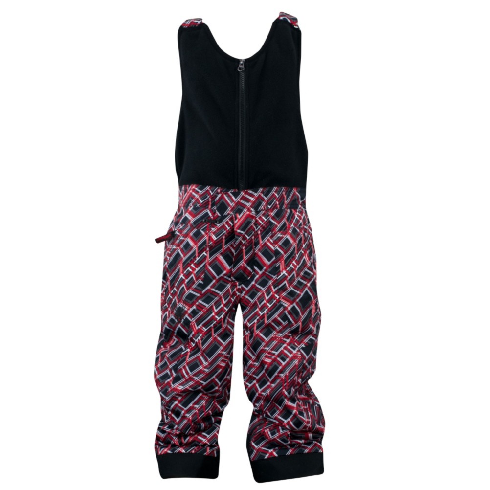 Spyder Mini Expedition Toddlers Ski Pants, Red Mosaic Print, swatch