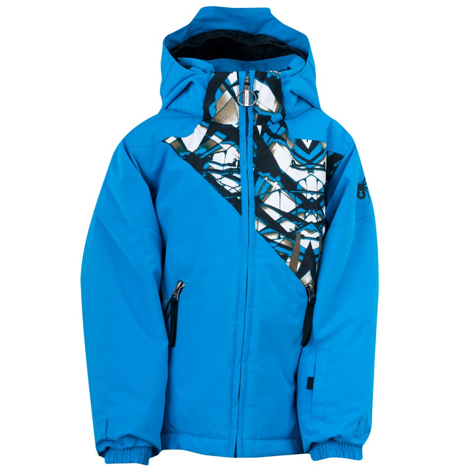 Spyder Mini Armageddon Toddler Ski Jacket, Coast-Coast Live Print, medium