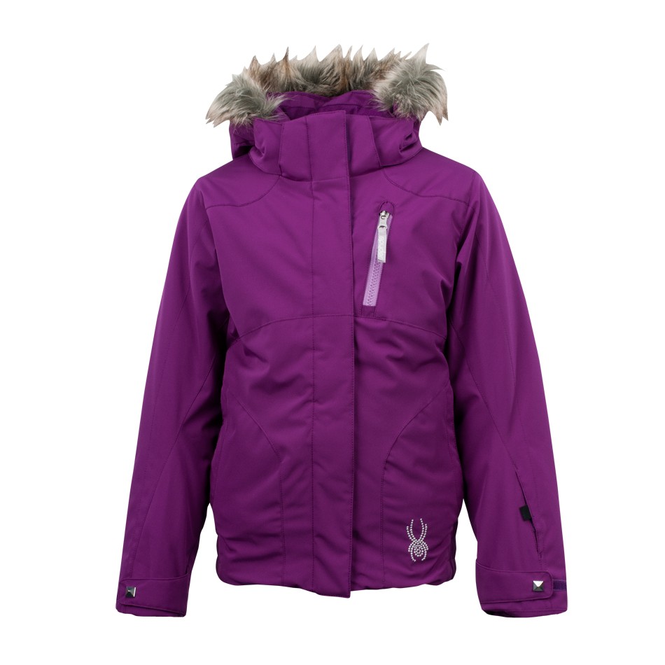 Spyder Lola Girls Ski Jacket, Gypsy, swatch