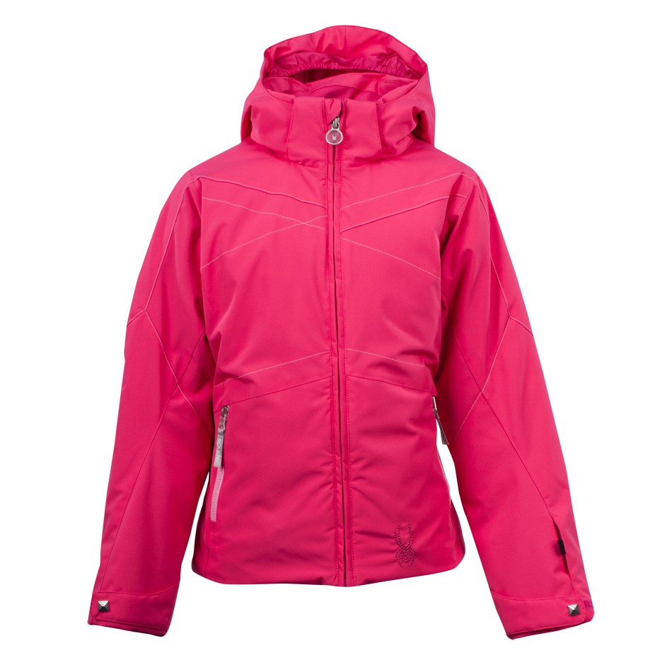 Spyder Glam Girls Ski Jacket, Diva Pink, swatch