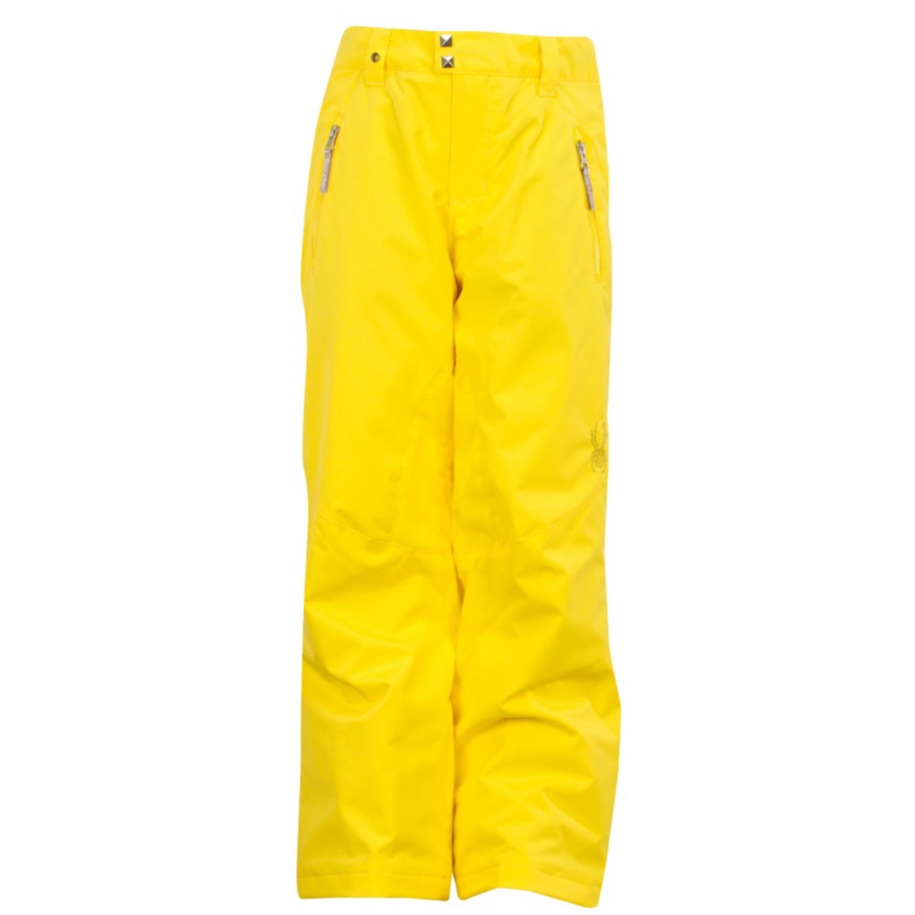 Spyder Vixen Girls Ski Pants, Taxi, swatch