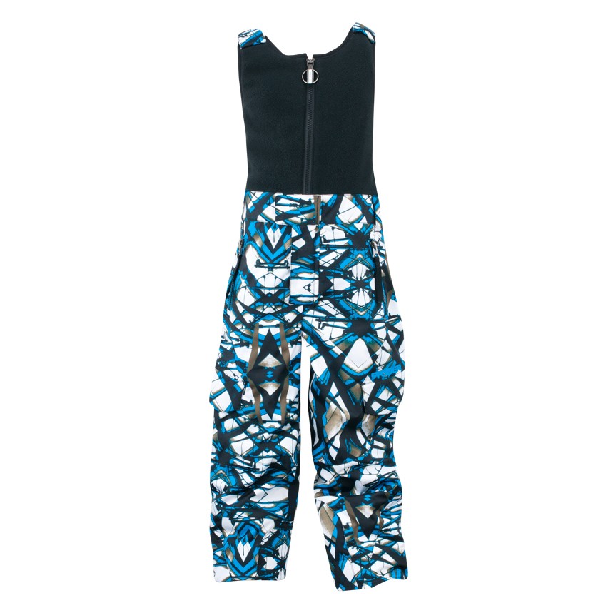 Spyder Mini Throw Bib Toddlers Ski Pants, Coast Live Print, medium