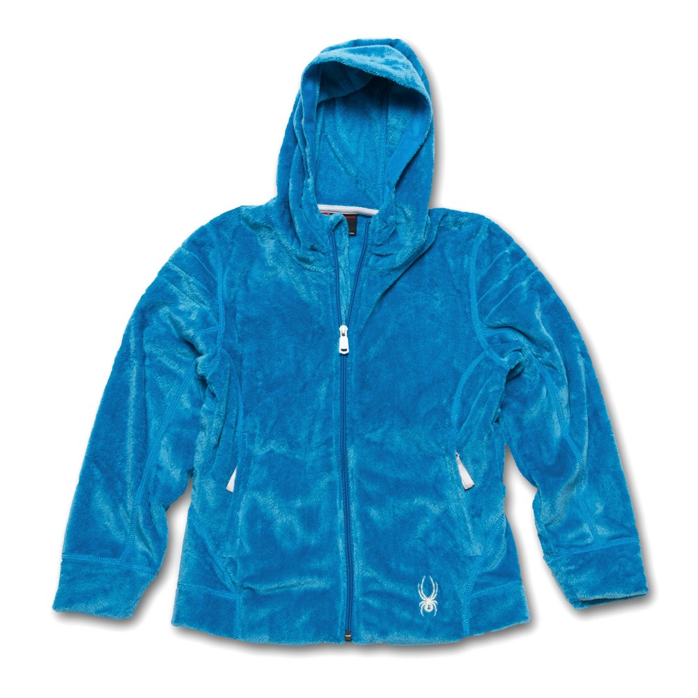 Spyder Damsel Fleece Girls Jacket, Coast, swatch